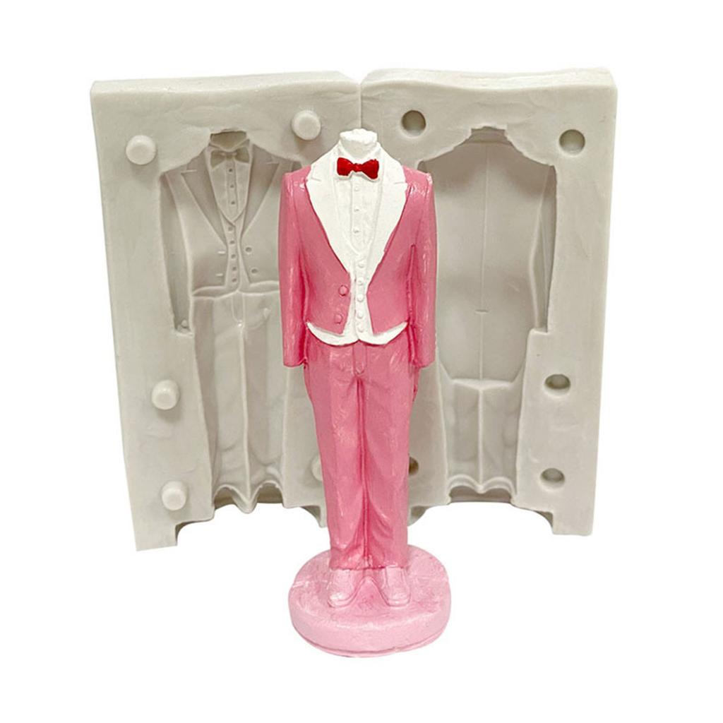 Костюм в форме DIY ручной работы 3D гипсовые формы формы для свечей силиконовый материал 24 стиля выберите идеальный подарок для любителя выпечки