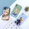 Cute Girl Jean Genshin Phone Case For IPhone 14 11 12 13 Pro Max X XR XSMax 6 6S 7 8 Plus SE 2022 Soft Square Color Phone Cover