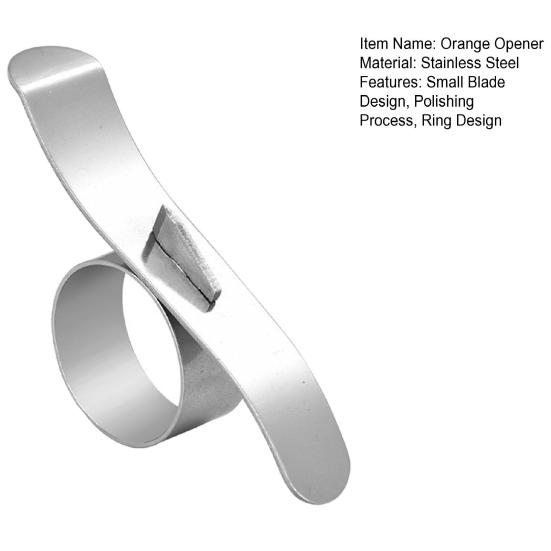 Rust Proof Open Pomegranate Cutter Labor-saving Durable Sharp Edge Pomelo Orange Pomegranate Opener