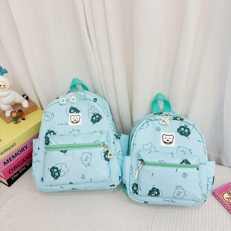Kindergarten Schoolbag Lightweight Student Flow Cute Child Backpack Cartoon Cute Boys and Girls Backpack