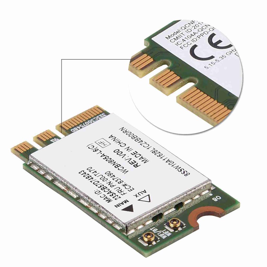 Wide Compatibility 2.4G 5G Dual Band Mini WIFI Wireless NGFf M2 Card for Lenovo DELl Asus