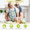 Регулируемые водонепроницаемые кухонные фартуки для модной и милой готовки, кофе, выпечки, маслостойкие, грязеотталкивающие фартуки, ресторанные принадлежности