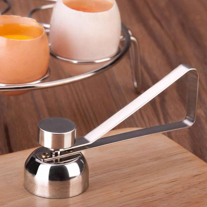 1PC Stainless steel egg cap cutter - Shell cutting tool for egg shells - Shell opening tool for egg caps - Kitchen small tool