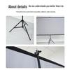 Portable Outdoor Projector Screen with Stand