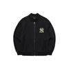 New MLB SS22 Baseball Jacket Unisex Black 3AJP01016-50BKS