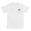 Mickey Mouse Pocket T-Shirts UnisexCartoon Fashion 100% Cotton Tees Round Neck Short Sleeve T Shirts 4XL 5XL 6XL Clothing