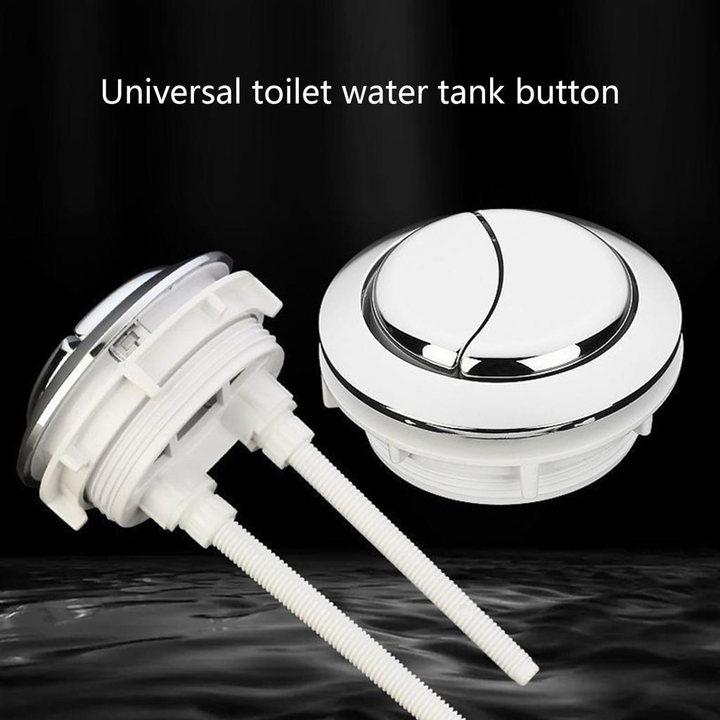 2 шт. Кнопка смыва унитаза, регулируемая верхняя кнопка, кнопка бачка унитаза, замена для большинства унитазов с двойным смывом, долговечная