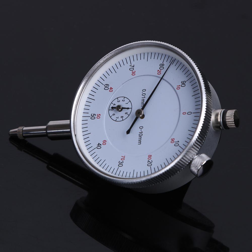 0-10mm Dial Indicator Gauge Tool 0.01 Resolution Micrometer Precision Meter Dial Test Indicator Measurement Instrument