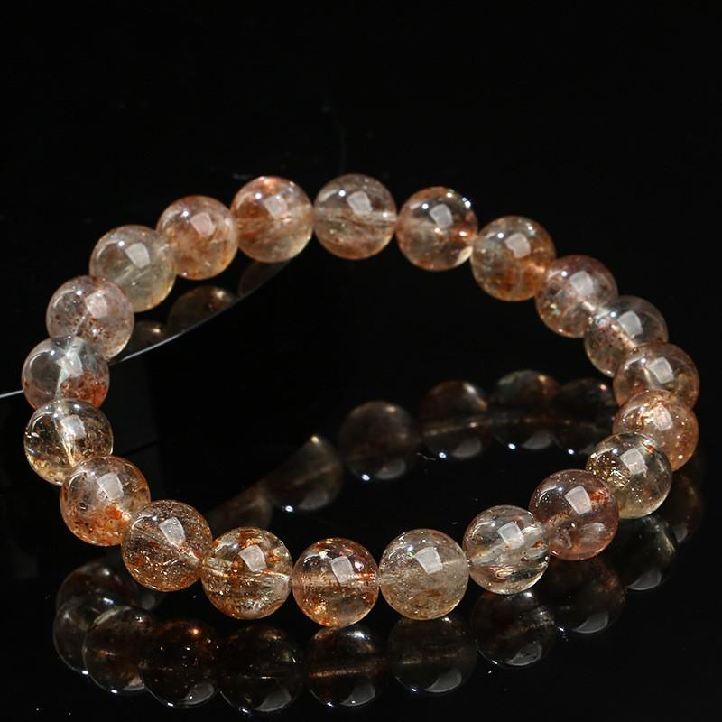 Браслет Hongchu Crystal Natural Ice-Arusha Натуральный Сосуществующий Браслет из Круглых Бусин Arusha