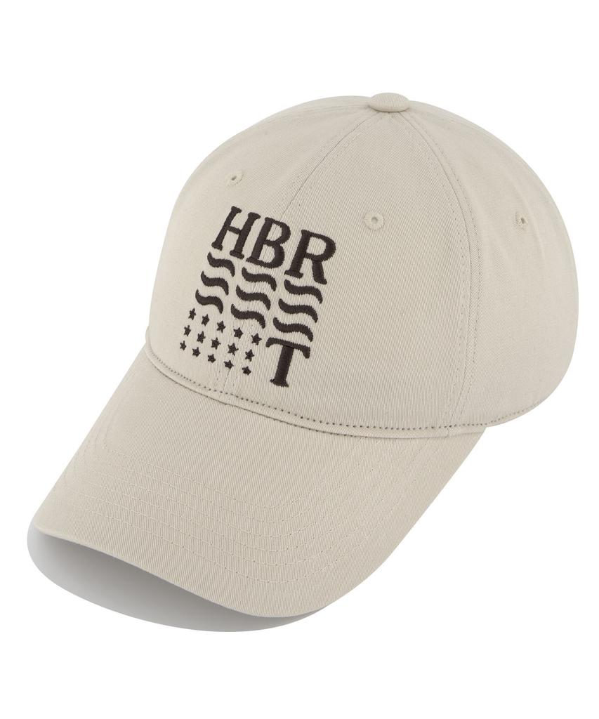 Кепка-бейсболка Hebeles Hbr с американским флагом, стираная, бежевая