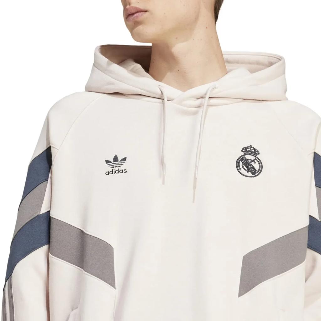 adidas Толстовка с вышитым логотипом Originals Lifestyle, унисекс, кремовая IM7466