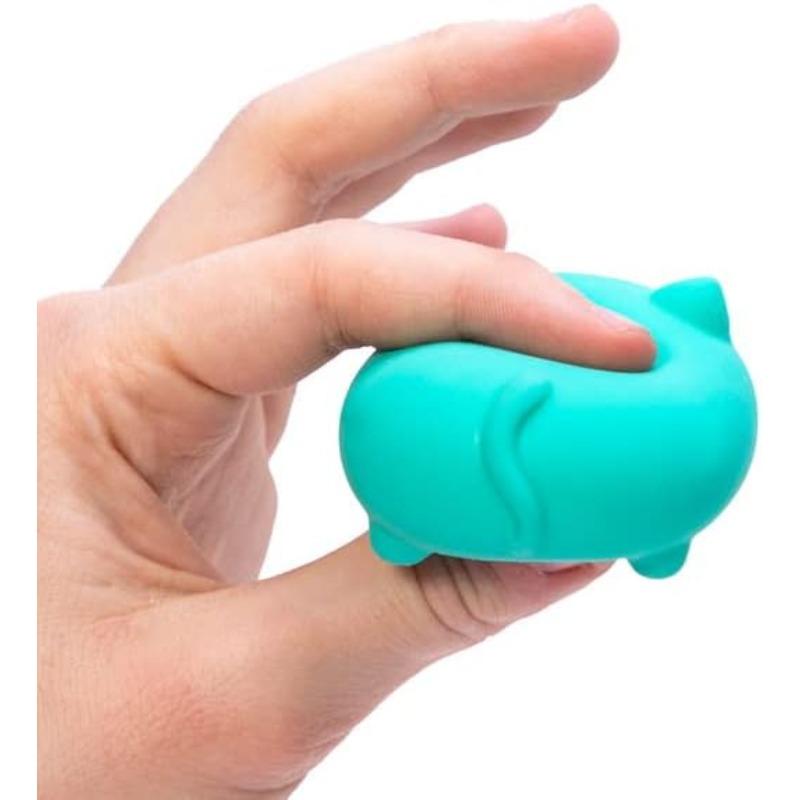 Needoh Cute Cat Maltose Squishy Toys Slow Rise Stress Relief Ball Sensory Fidget Toys For Adult Kids Anti-Anxiety Sensory Toys