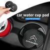 AHL2   Car Coaster Water Cup Bottle Holder Anti-slip Mat Accessories For Citroen C5 C1 C2 C6 C4L DS3 DS4 DS5 C-Elysee Grand Berlingo