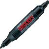 Mitsubishi Pencil Sign Fine Набор из 10 ручек на водной основе, Pro-Quick Twin, + Толстый, Черный, PM150TR.24,