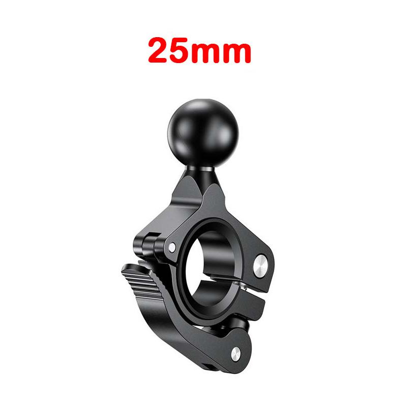 17MM 25MM Алюминиевый Адаптер Шаровая Голова Руль Мотоцикла 1 Дюйм Базовое Крепление Держатель Велосипед Велосипед Езда Клипса Крепление для GPS