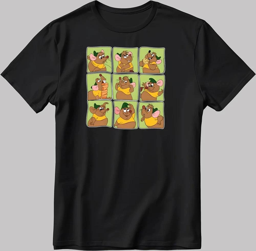 Cinderella Gus Emotions Black TShirt