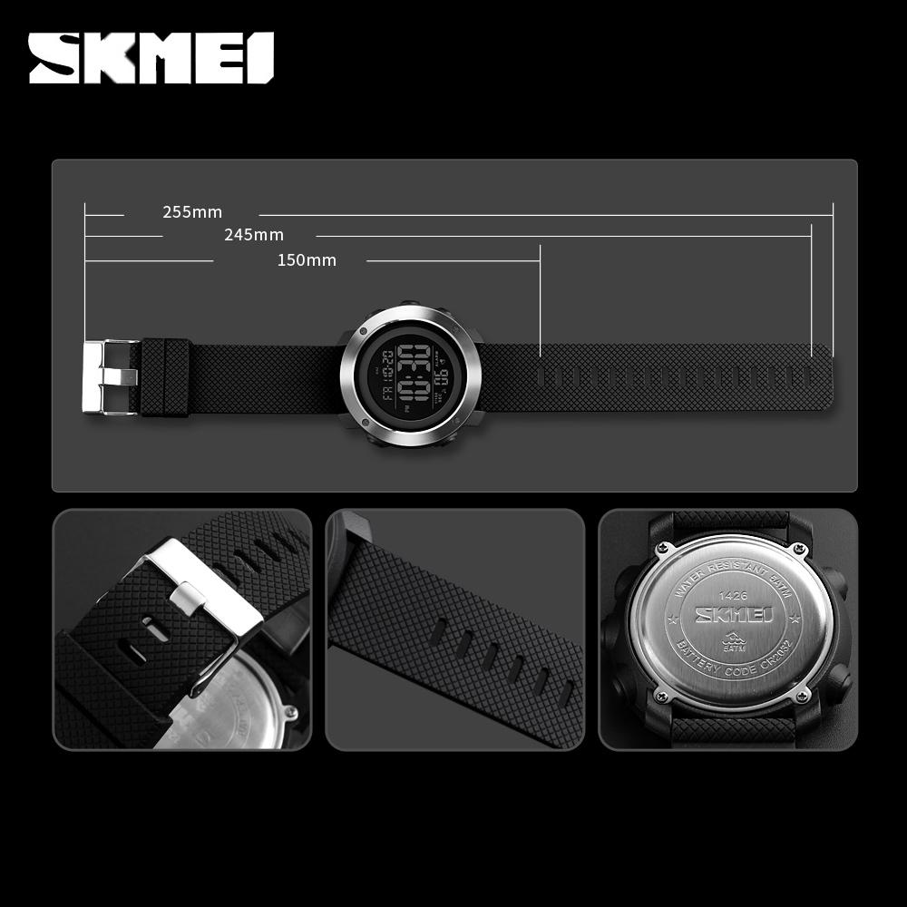 Skmei Luxury Brand 5Bar Waterproof Watches Sport Watch Men Montre Men Alarm Clock Fashion Digital Watch Relogio Masculino
