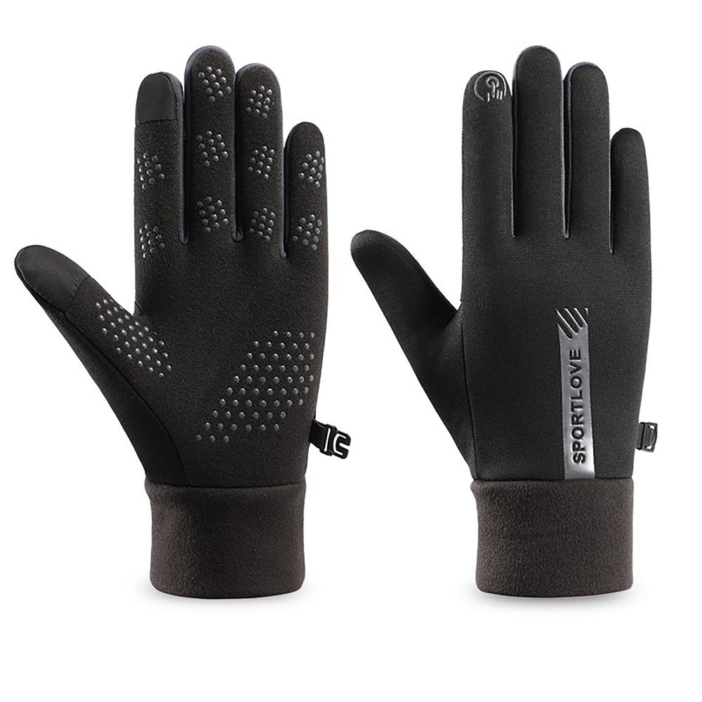 Cold Resistance Winter Gloves Thicken Ski Gloves Touch Screen Gloves  For Outdoor Sport Running