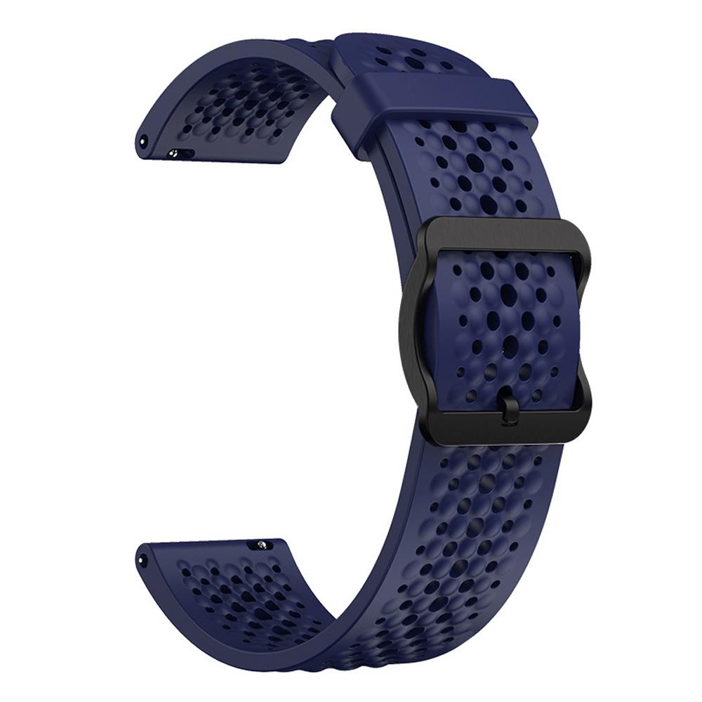 Дышащий ремешок 22 мм для часов Garmin Venu 3 Garmin Venu 2 Xiaomi Vivoactive 4 Полые силиконовые спортивные браслеты