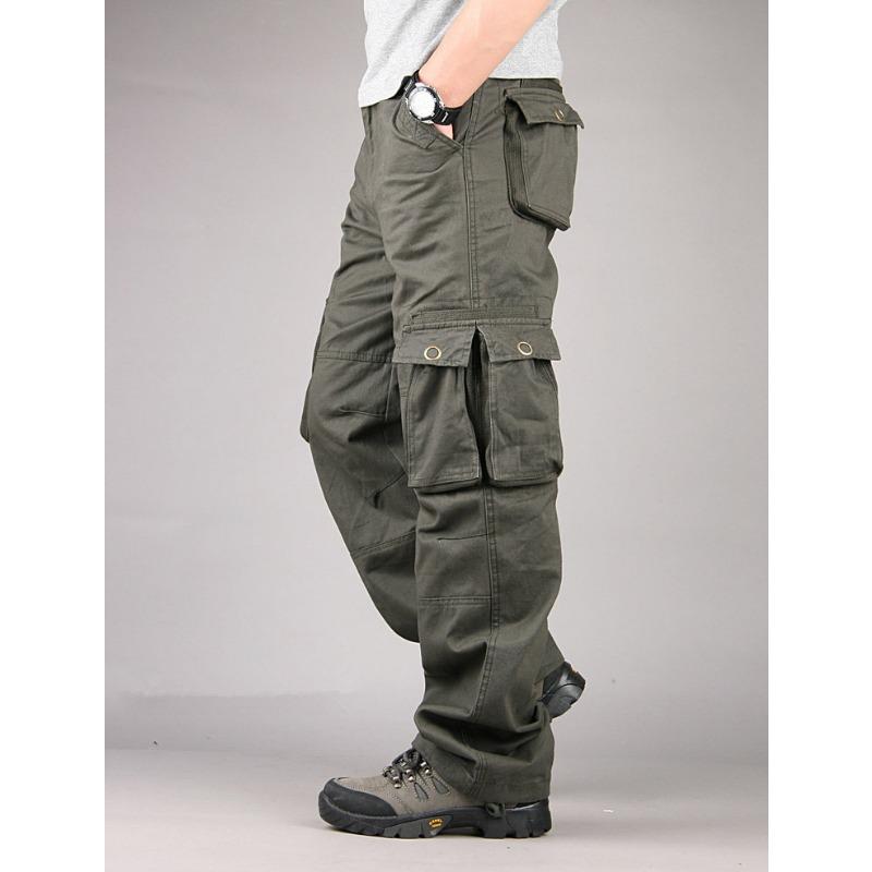 Men's Cargo Style Utility Trousers