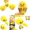 Amusing Squishy Puking Egg Yolk Stress Ball With Soft Yellow Goop Ideal For Kids Gifts
