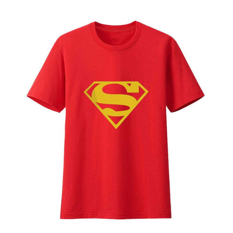 Мужская футболка Marvel's Avengers Superman 100% чистый хлопок % С коротким рукавом Повседневная и удобная футболка Мужской топ