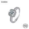 Классическое кольцо Lindon с медным цирконием, женские ювелирные изделия, свадебный подарок для вечеринки