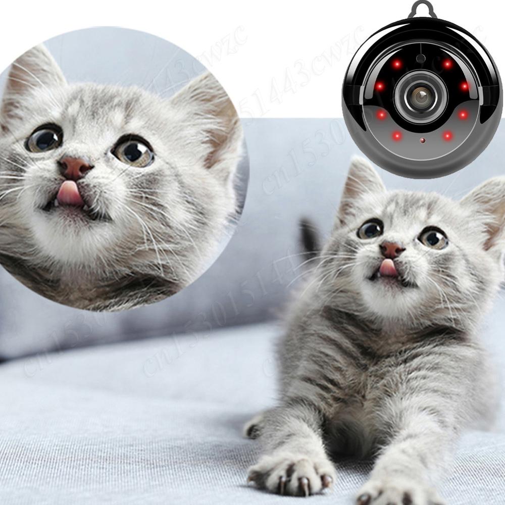 Mini WiFi IP Camera Wireless Indoor Camera Night Vision HD 1080P Surveillance Camera Motion Detection Nanny Camera for Pet/Baby