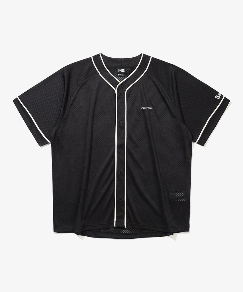 NEW ERA Baseball Mesh Shirt Black