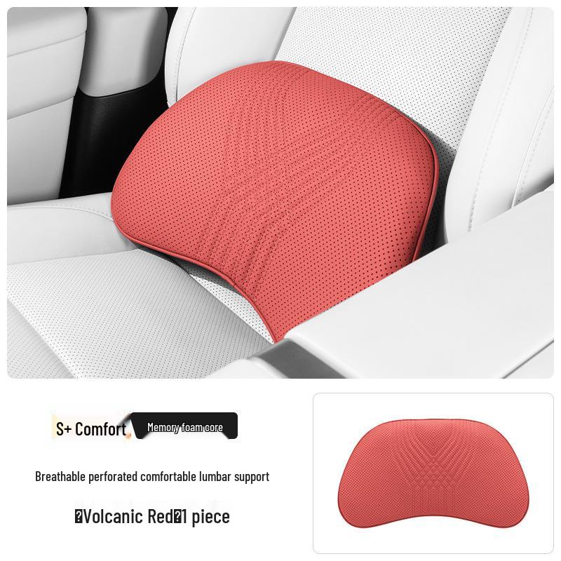 Zeekr 007/001 Car Headrest: Lumbar & Neck Support Pillow - All-Season Breathable Interior Decor