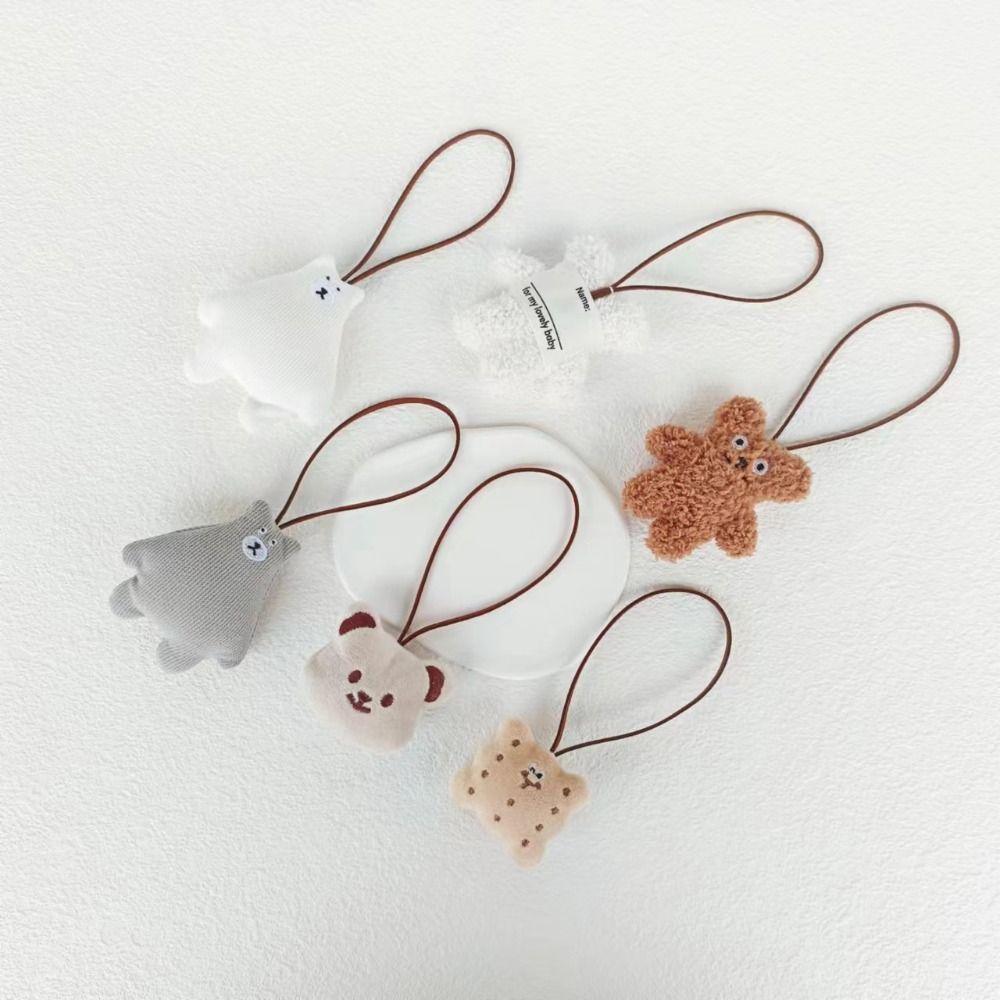 Тканевый рюкзак для кия, декоративная сумка, аксессуары для матча, животный шнурок, креативный кулон-мишка, для девочки