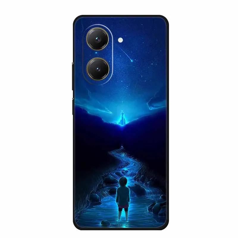 Чехол для телефона Xiaomi Poco C71 Чехол C 71 Coque Черный силиконовый Мягкая задняя крышка для Redmi A5 4G Poco M7 4G Plus Чехол RedmiA5 A 5