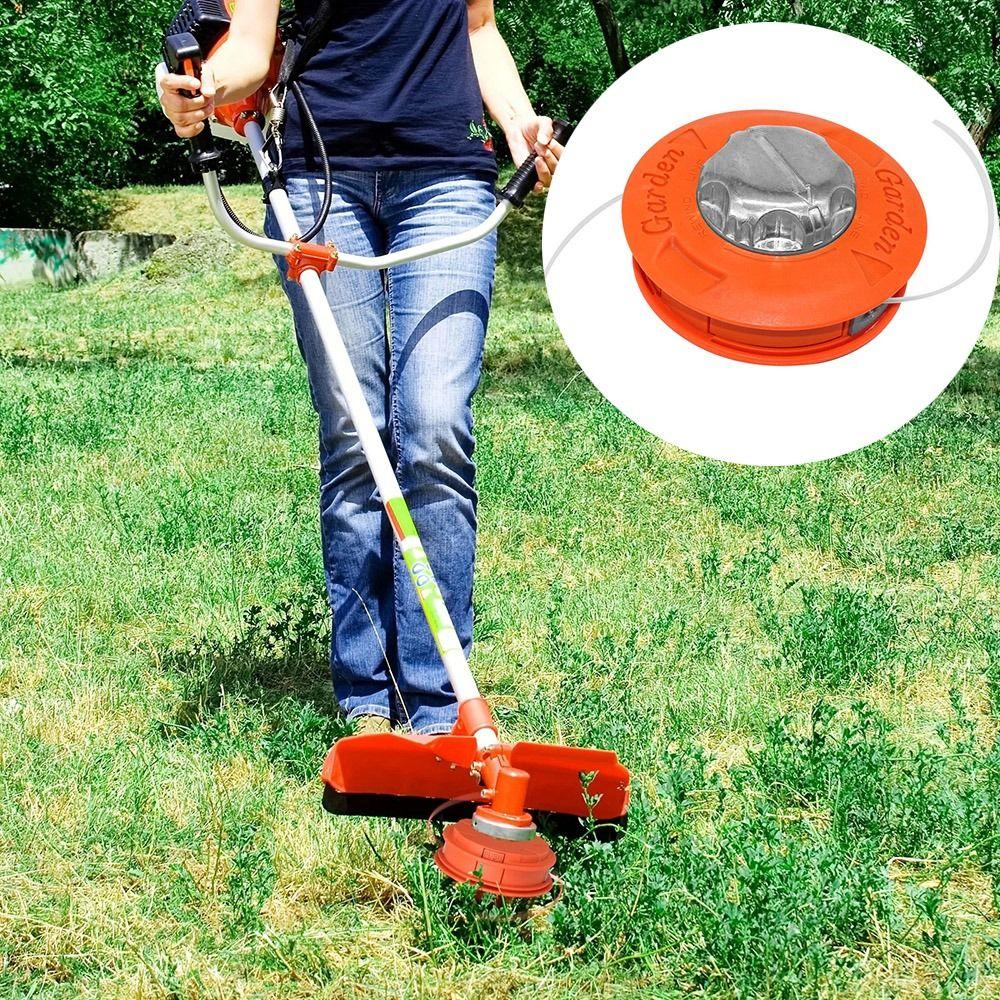 Time-saving Lawn Mower Head Aluminum Universal Weeding Head Weeding Tool Wire Cutting Weeding