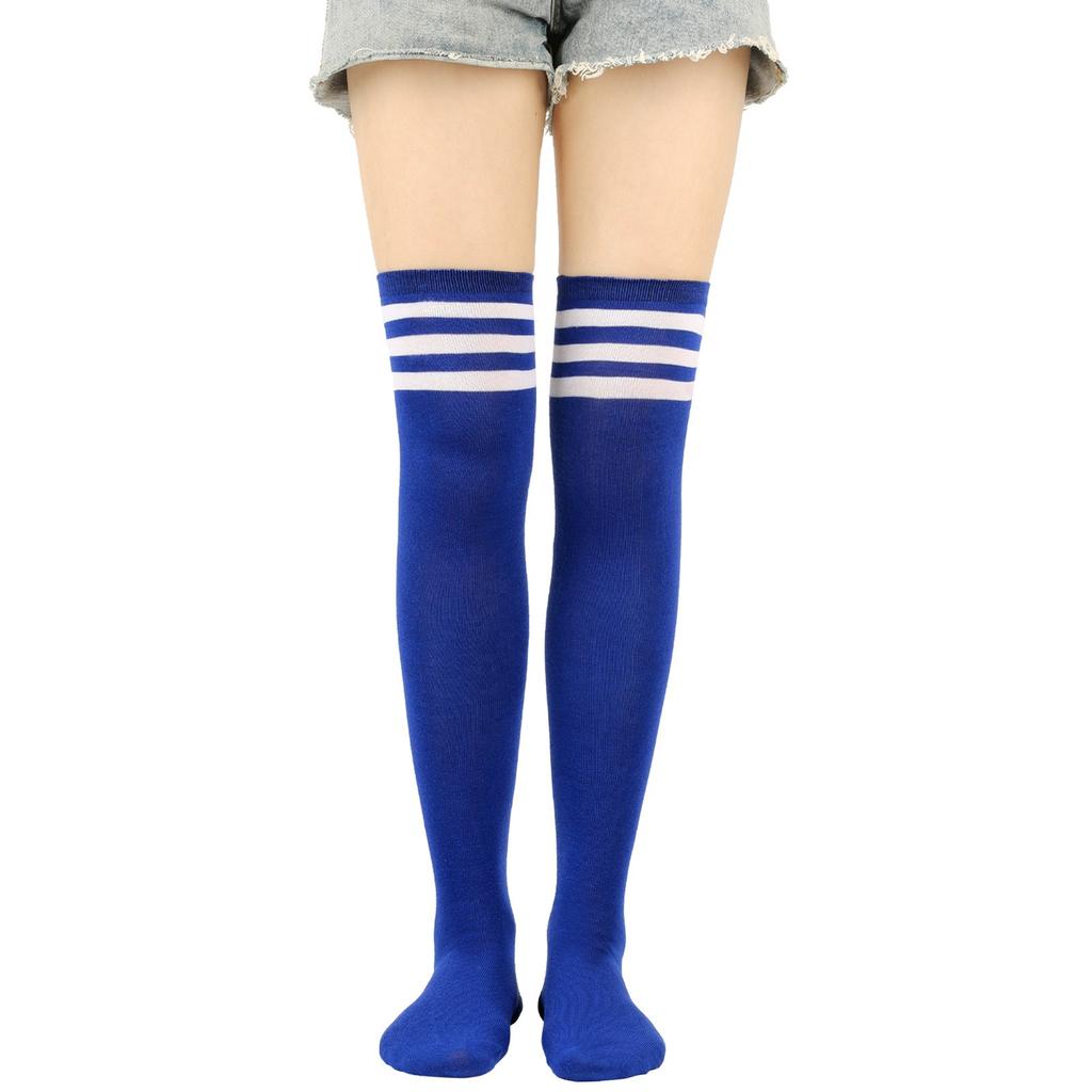 Classic Solid Color Versatile Knee Length Socks, Fashionable Women's Warm Socks, Sexy Slim Fit Long Socks, College Style Socks
