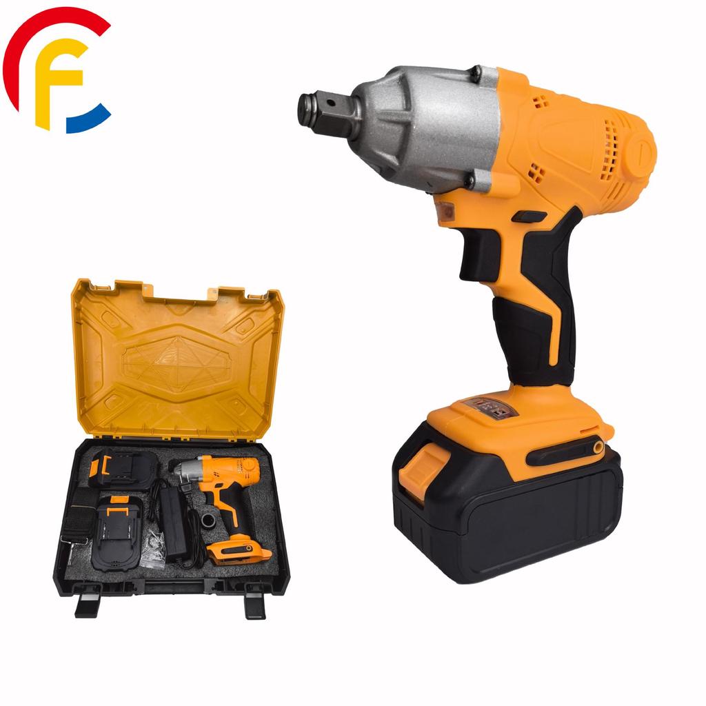 Беспроводной литиевый ударный гайковерт с высоким крутящим моментом, ограничением крутящего момента и портативным дизайном