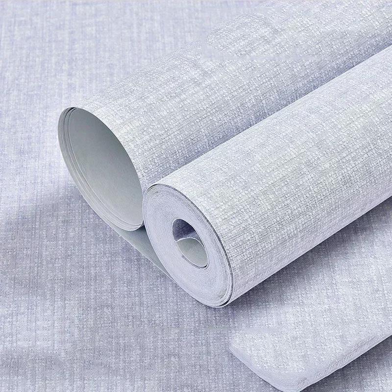 Однотонные Простые Современные Металлические Обои в Рулоне Текстура Цемента Бетона Обои для Спальни Гостиной Магазина Одежды Домашний Декор