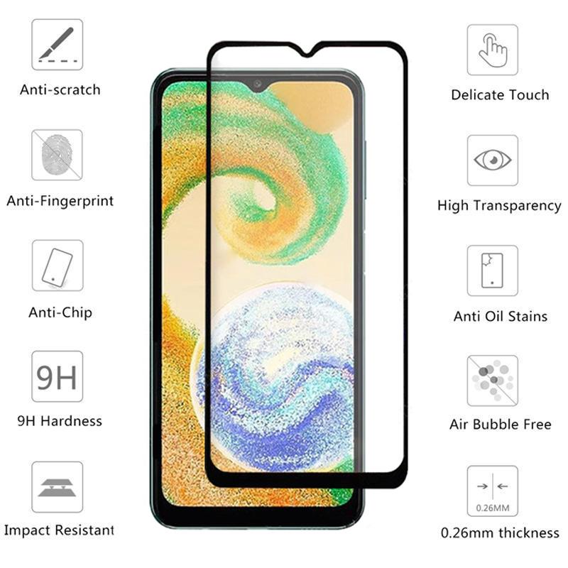 1 шт. Защитное стекло для экрана для Samsung Galaxy A07 A06 A05 A04 A04S A04E Закаленное стекло для Samsung A04S A05S Пленка