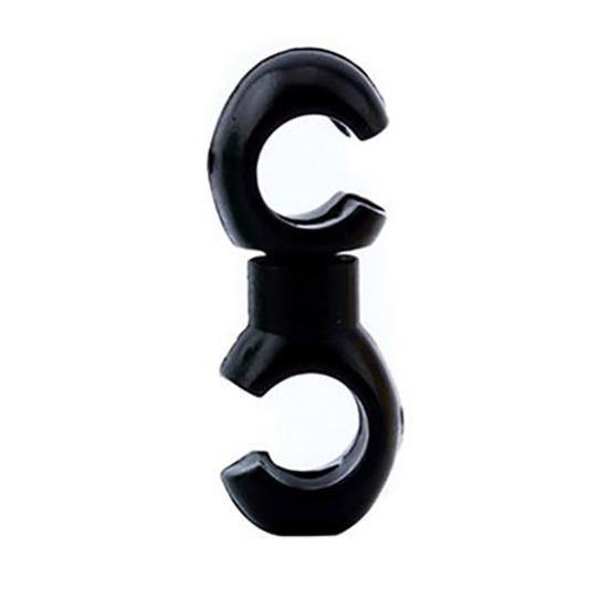 Yousheng 10Pcs Bike Cable S Style Clip Universal MTB Road Mountain Bicycle Shift Brake Cable Clamp Buckle Housing Hose Guide Clasp Bike Accessories