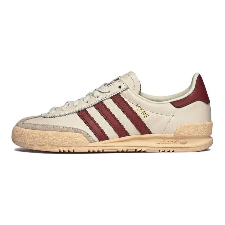 adidas Джинсы Меловой Белый Колледжный Бордовый GY7437