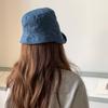 UV Protection Roll Rim Fisherman Hat Sunscreen Japanese Style Bucket Cap Flax Sun Hat  Outdoor