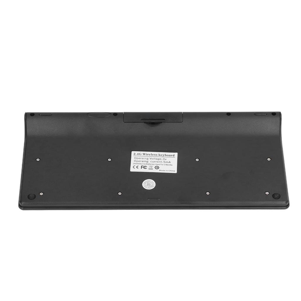 Chinese English Wireless Traditional Cangjie Character and Lightweight Silent Keyboard Mouse Combo for Laptop Computers Keyboard, 78-Key 2.4G