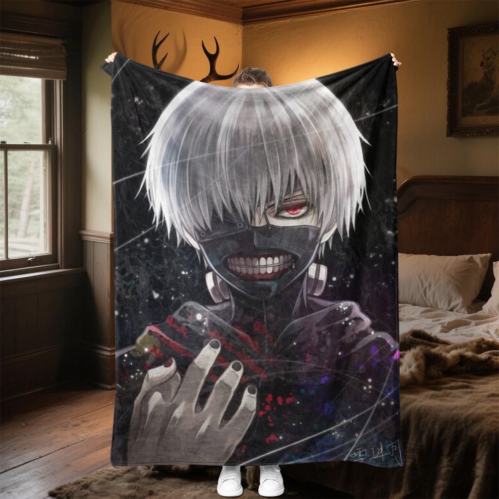Tokyo Revengers Anime Characters Plush Blanket Suitable All Seasons Soft Comfortable Sofa Office Nap Travel Festive Gift