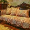 Vintage Jacquard Sofa Cushions High-grade Chenille Non-slip Soft Slipcover European Sofa Cover Wear-resistant Protective Cover