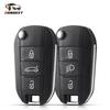 Автомобильный ключ для Peugeot 208 2008 301 308 508 5008 Rcz Для Citroen C-Elysee C4-Cactus Корпус брелка с центральной кнопкой