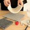 Wool Material Non-Slip Coaster Knitted Cotton Heat Resistant Mat Fireproof Hot Pad  Home Decoration