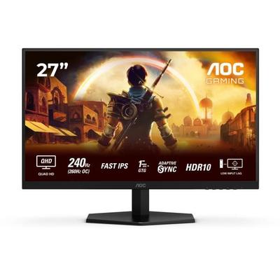 Игровой монитор - AOC - 27'' - QHD - 260 Гц (OC, 240 Гц нативно) - Fast IPS - 0,3 мс - Q27G42ZE