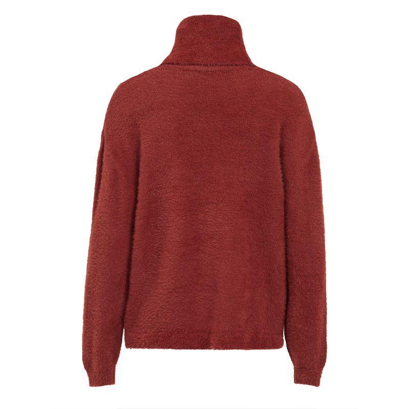 Женский свитер с высоким воротником из мягкого ворса VILA