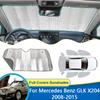 Оконный козырек для Mercedes Benz GLK X204 280 300 350 220 250 2008 ~ 2015 лобовые стекла солнцезащитные шторы защита от ультрафиолета