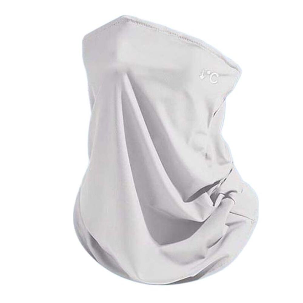 Neck Protection Sun Protection Mask Quick Drying Sunscreen Veil New Ice Silk Mask  Unisex