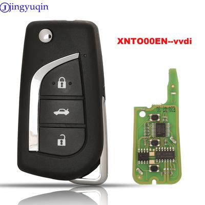 Jingyuqin XHORSE VVDI2 XNTO00EN для Toyota Тип беспроводной универсальный дистанционный ключ 3 кнопки XN008 пульт дистанционного управления с чипом NXP